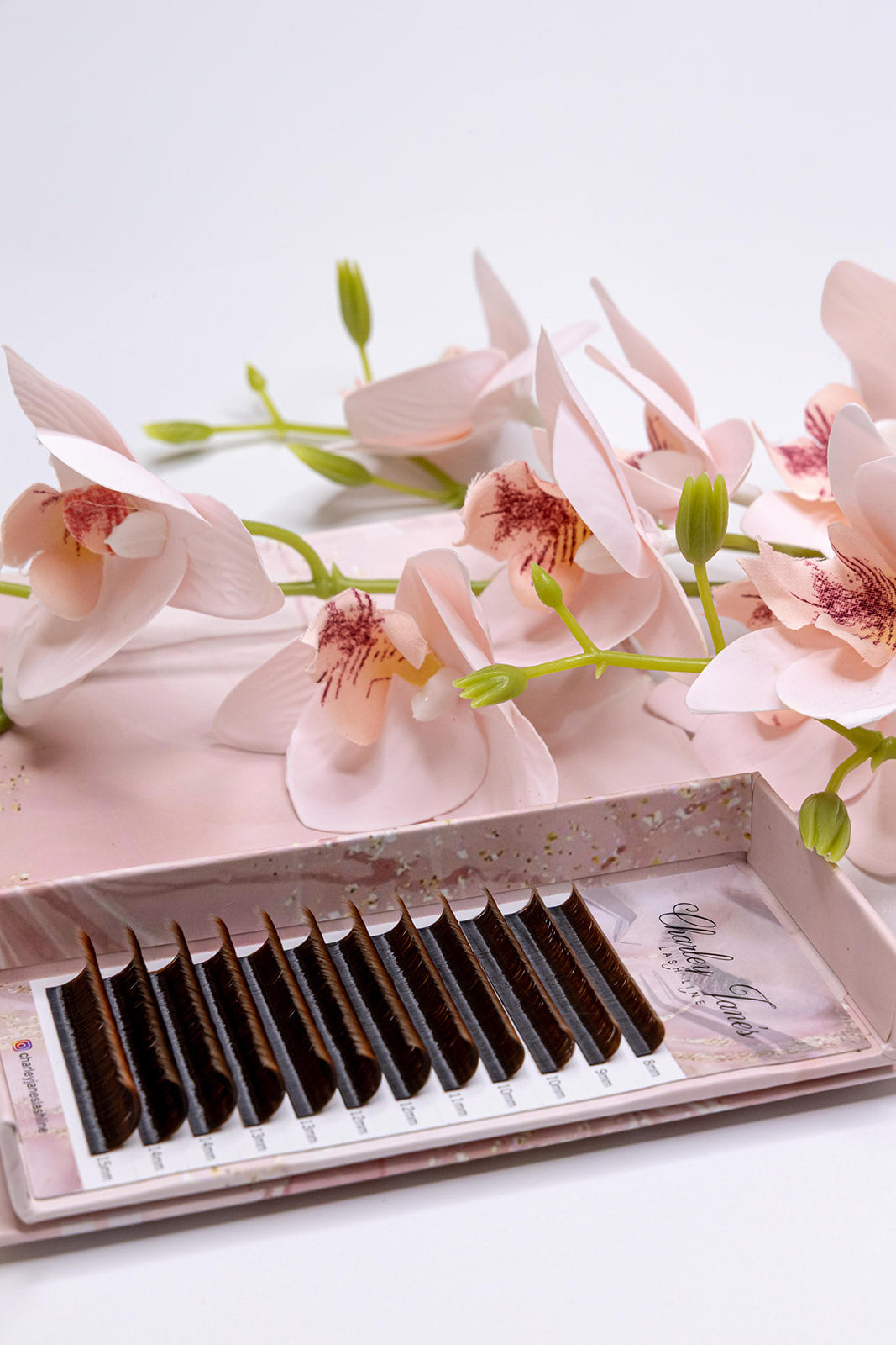 Brown Easy Fan Lash Extension 0.03mm